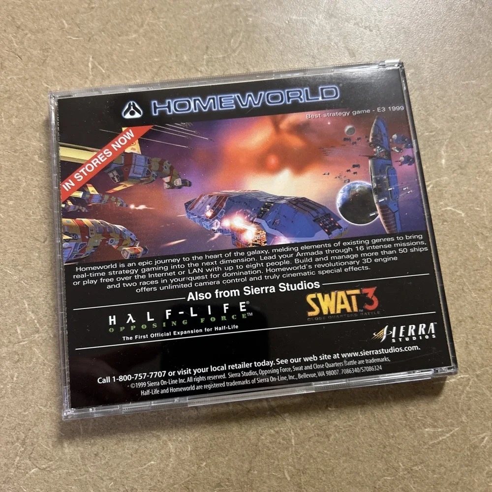 Half- Life Team Fortress Classic PC Game w/ Key Game of the Year Edition